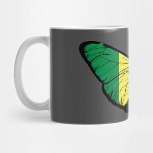 Vintage Senegal Butterfly Moth | Pray For Senegal and Stand with Senegal Mug